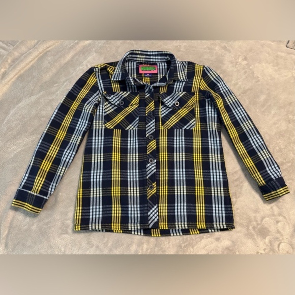 Empyre Flannel Plaid Button-Up Shirt